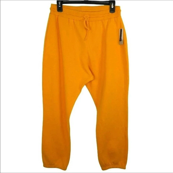 BP Nordstrom Joggers Sweats Orange Sweatpants Cozy Lounge Pants Brushed Plus 3 - Picture 2 of 5